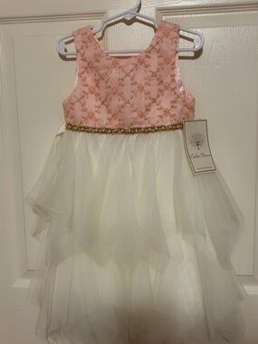 ✨ Couture Princess Girls Dress – Size 4 | Brand New! ✨
